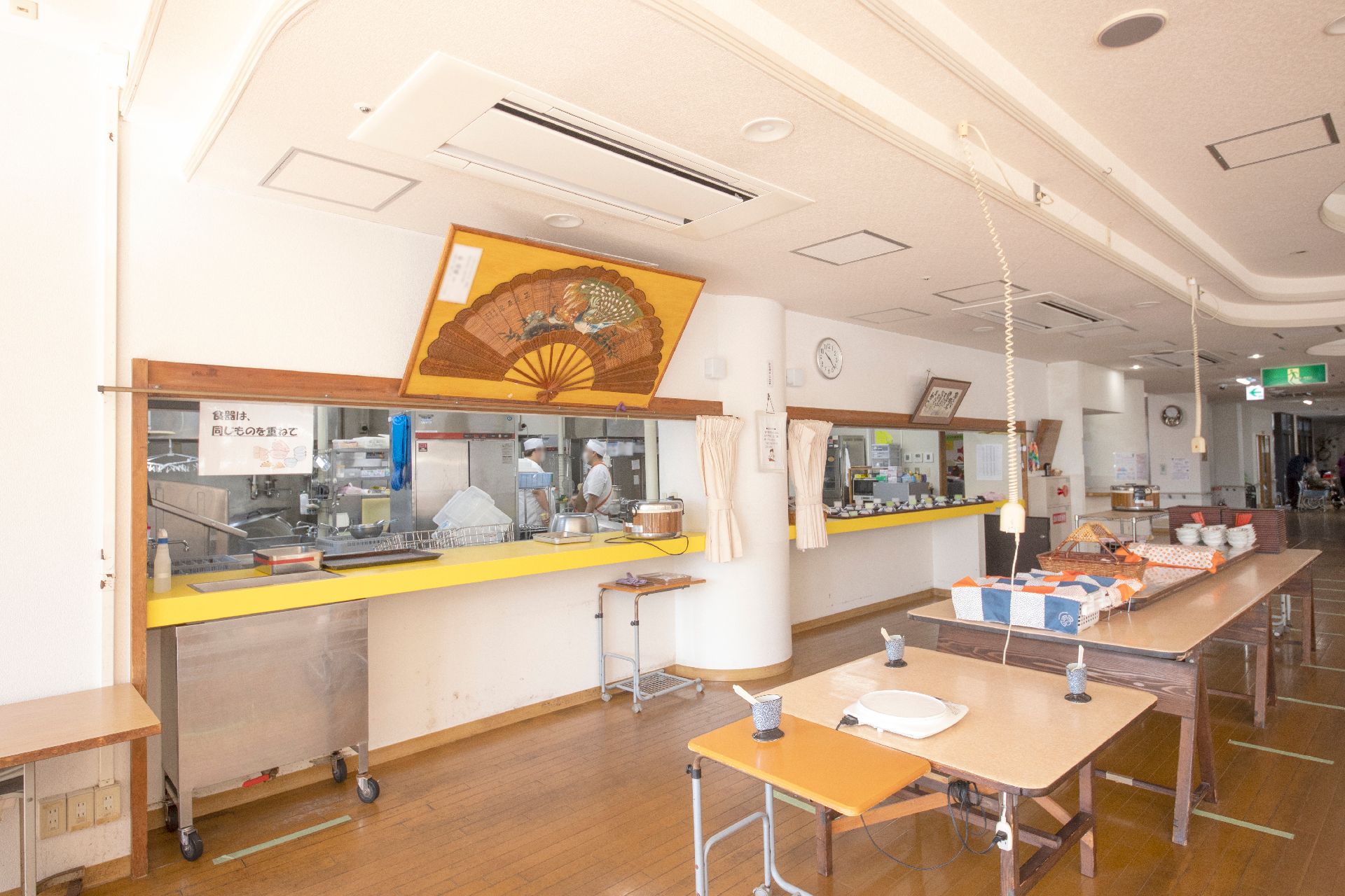 館内に設置され、入居者が自由に使えるミニキッチン