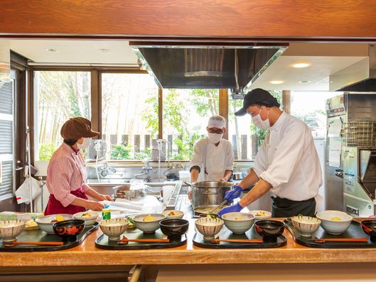 オープンキッチン