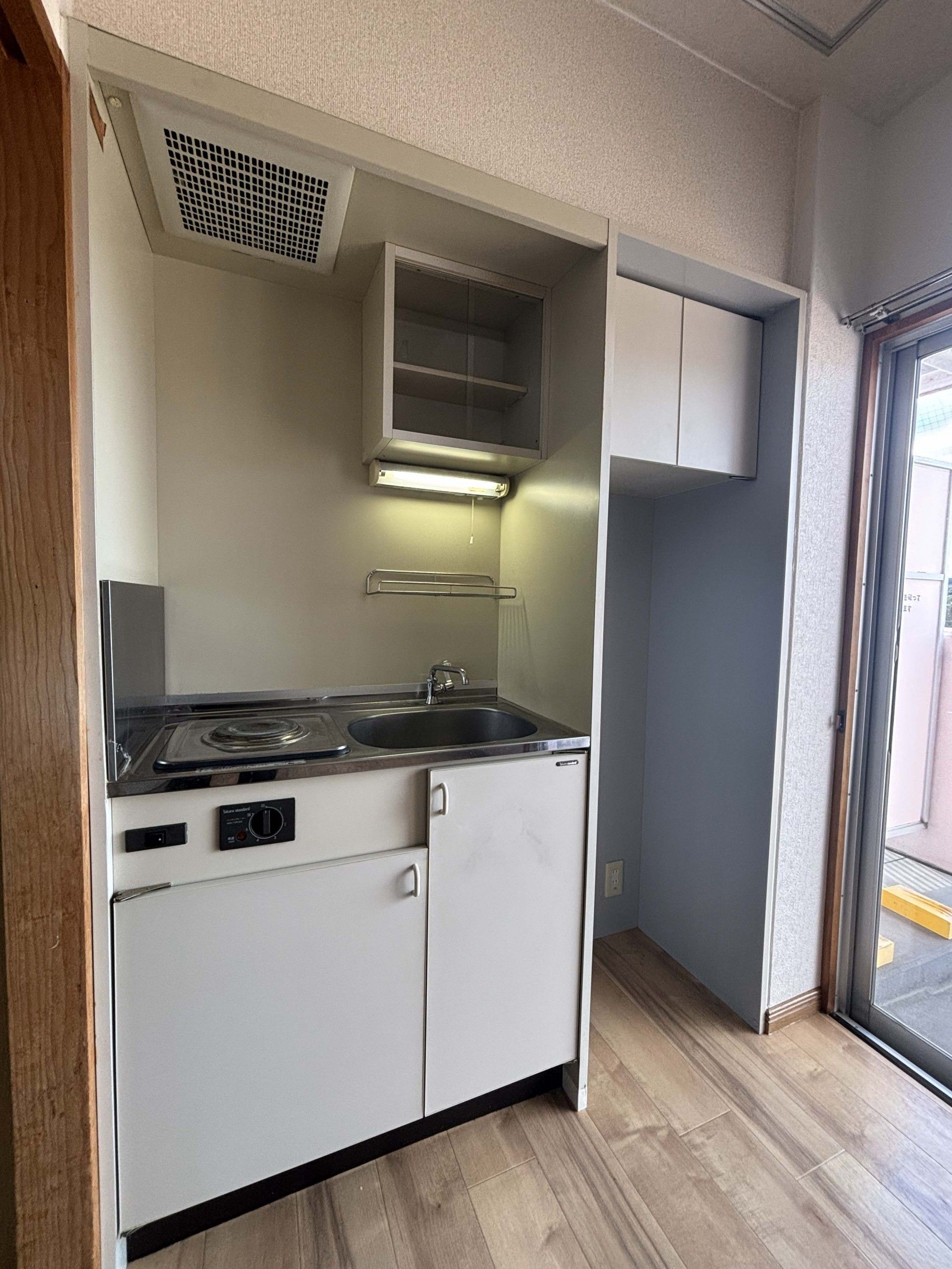 コンパクトなキッチン