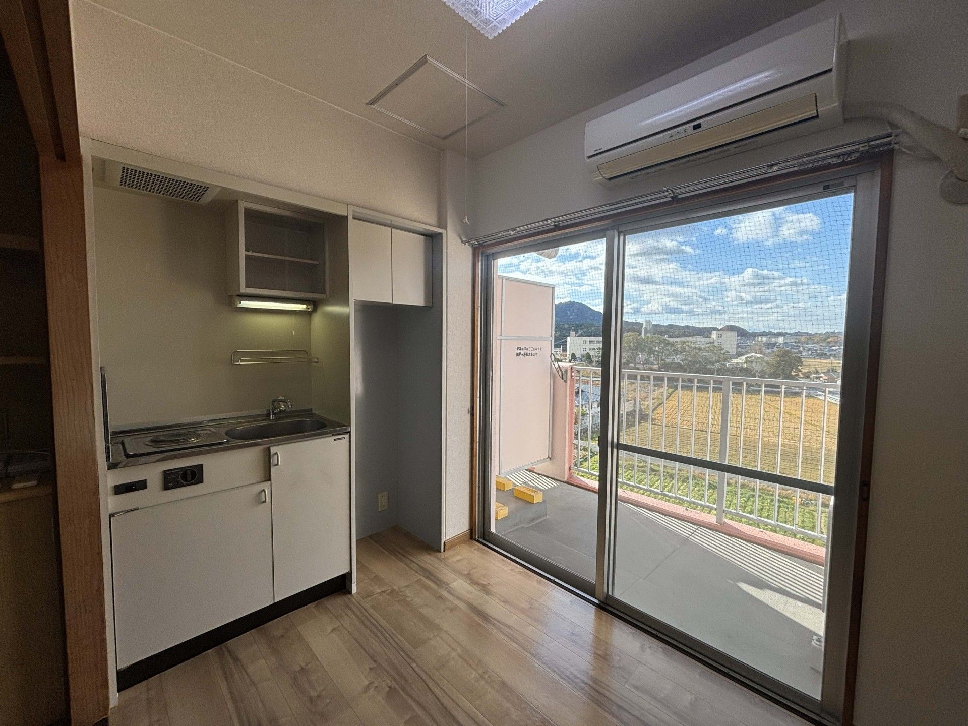 眺望の良いキッチン