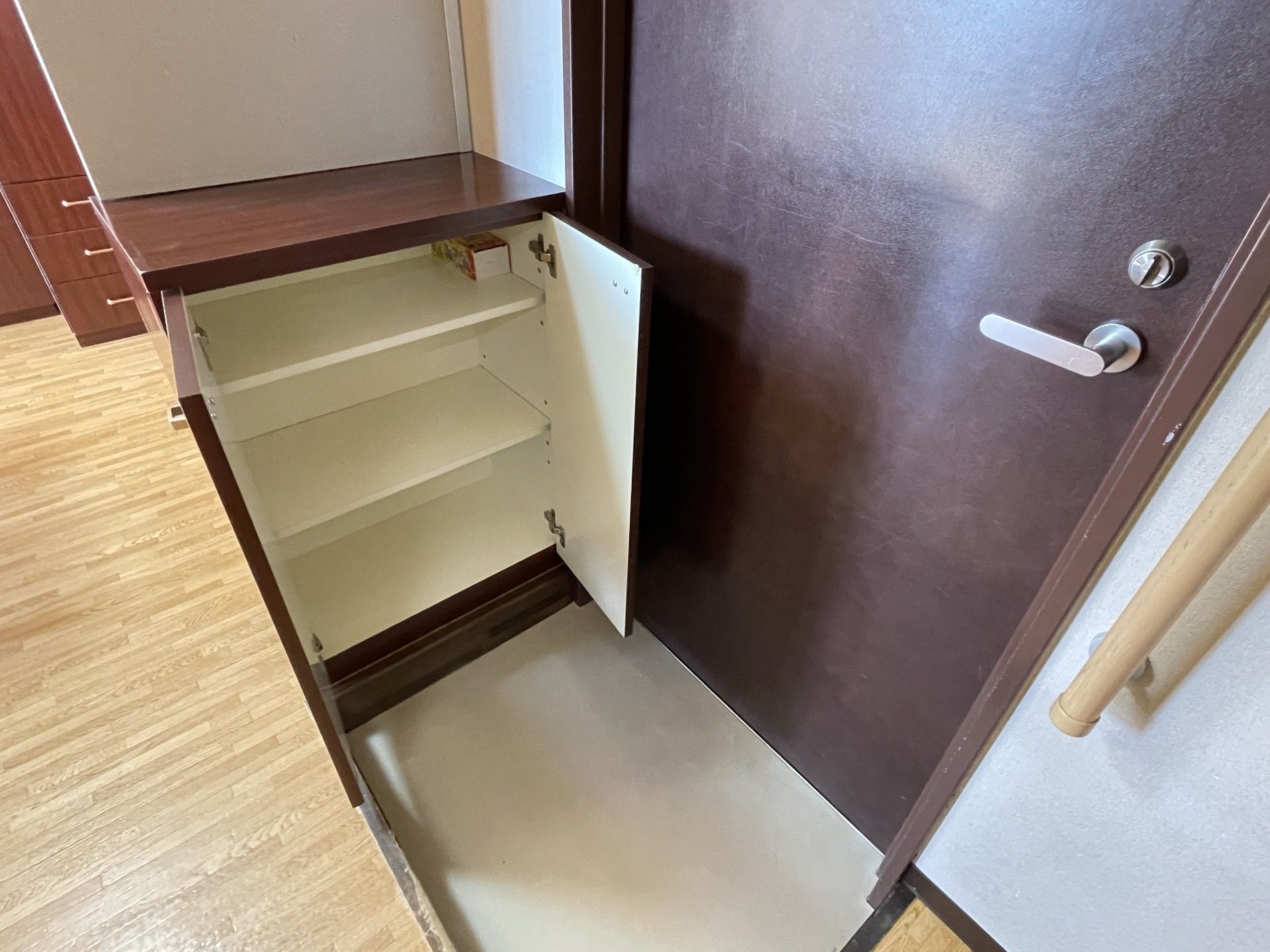 バリアフリー設計の玄関
