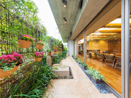 ダイニングからの眺め