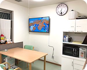 共用キッチンの風景