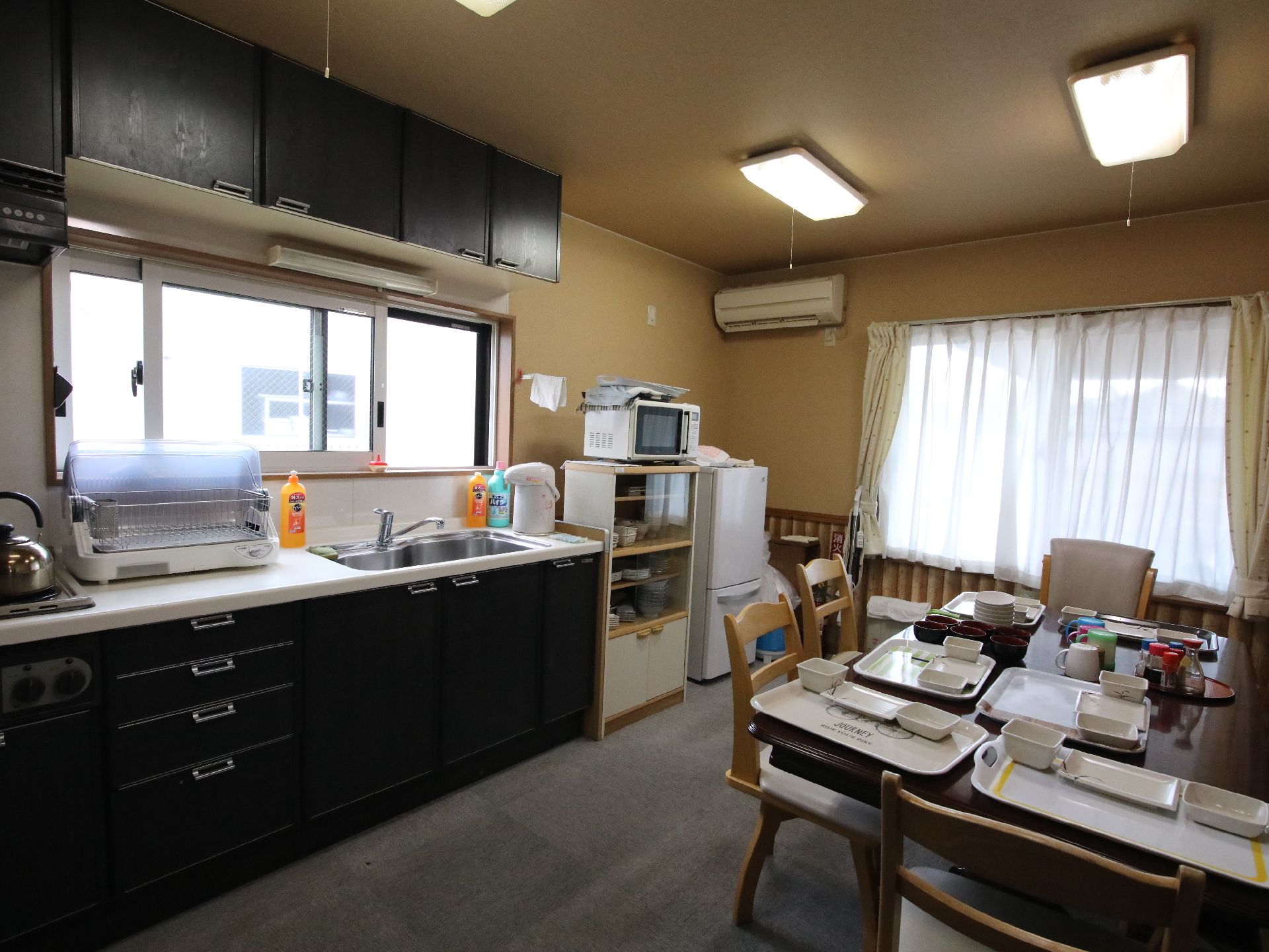 介護施設のキッチン