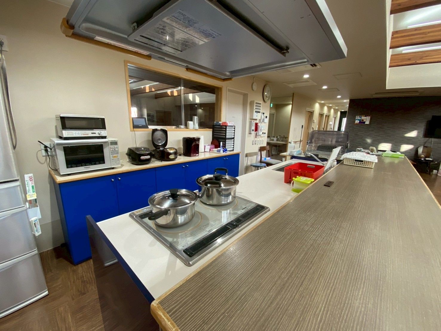 調理設備のあるカウンター