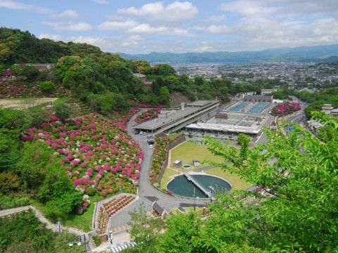 「ヒルデモア東山」の景色。景色を一望できる場所を用意している。