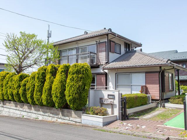 ゆったりとした住宅風景