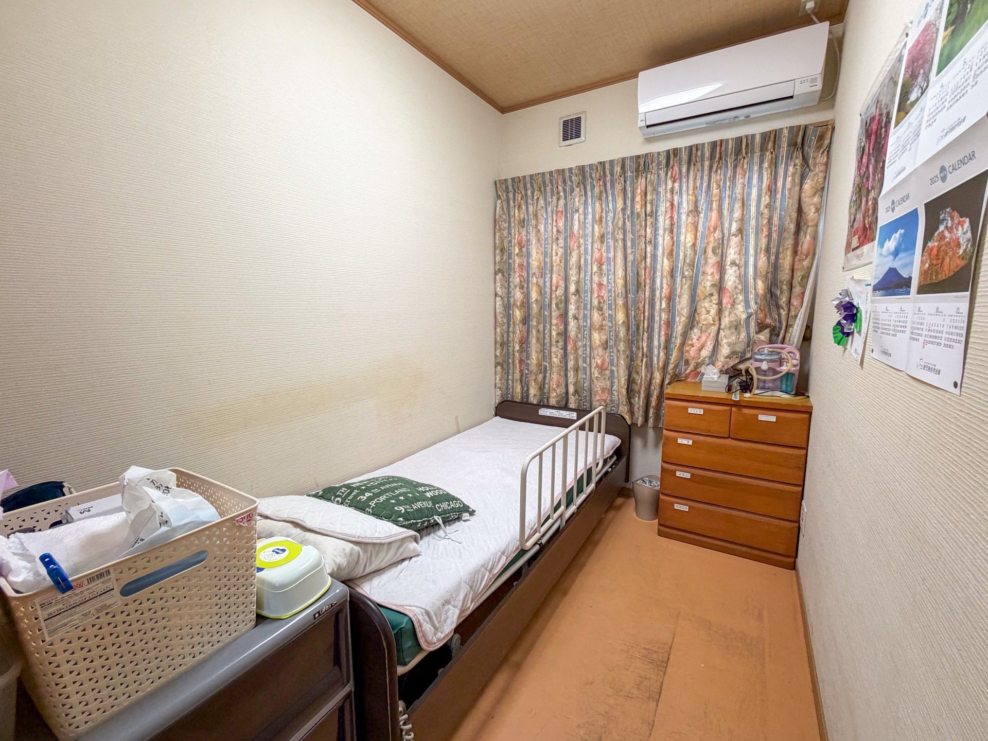 落ち着いた個室の様子