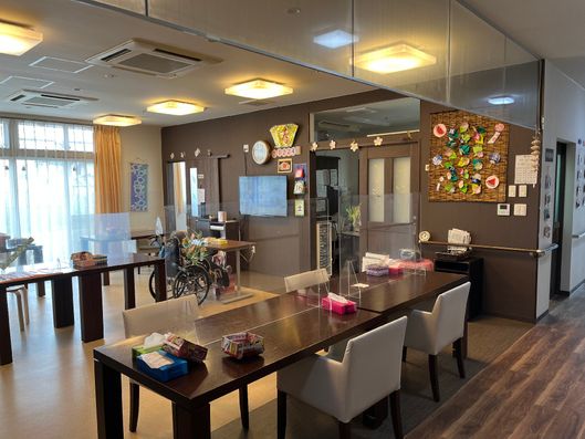 ホームの共用スペース