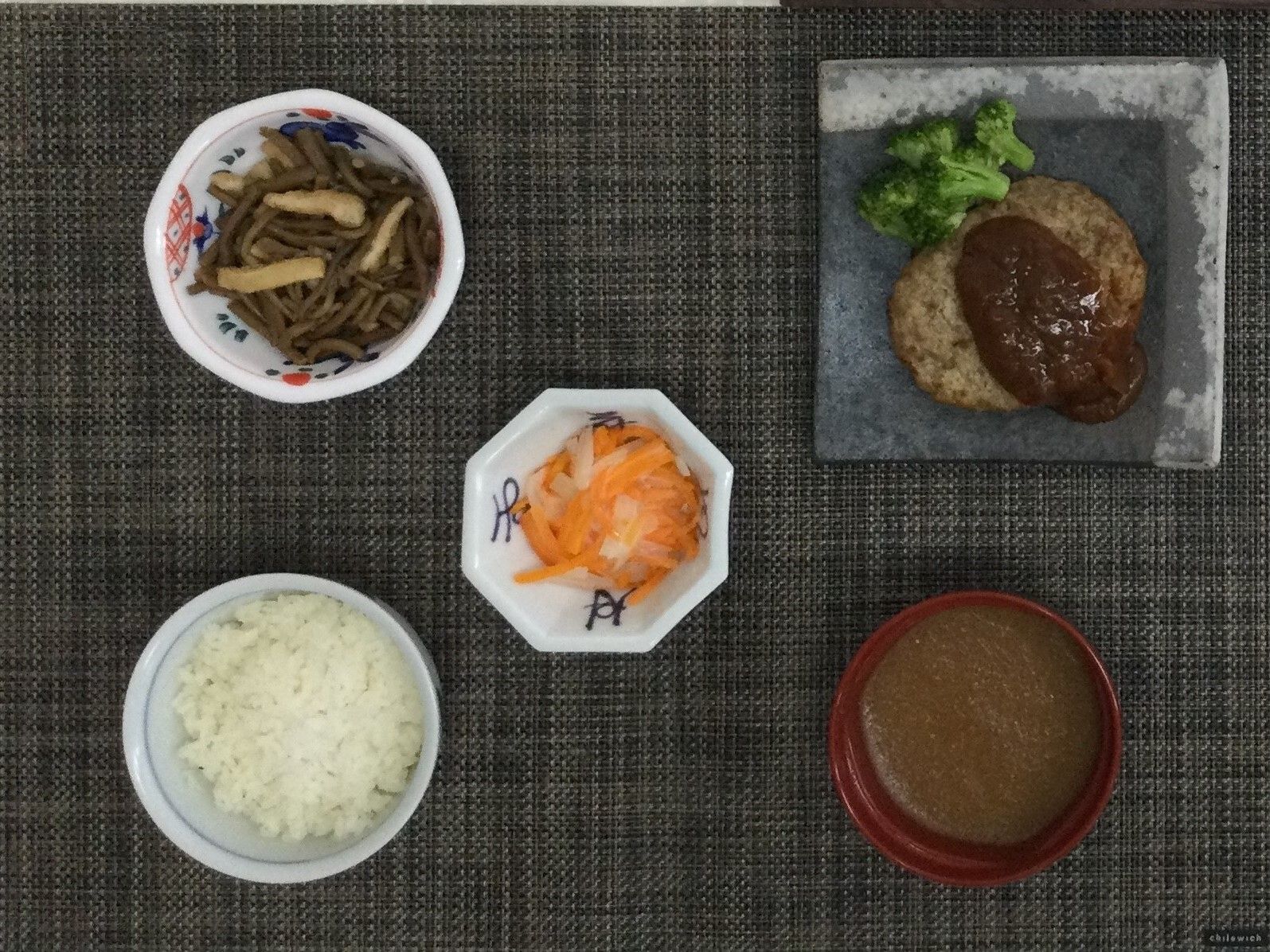 夕食