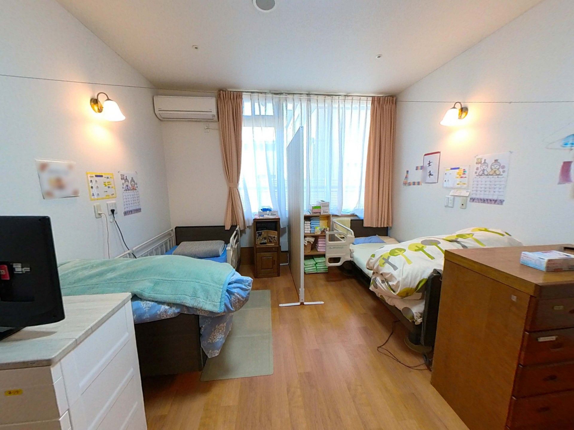 二人部屋の居室