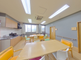 共用リビングの光景
