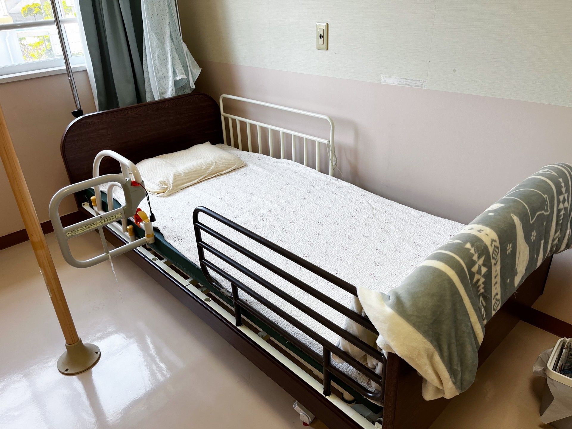 快適なベッドの部屋