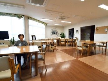 ご入居者様が集まる食堂