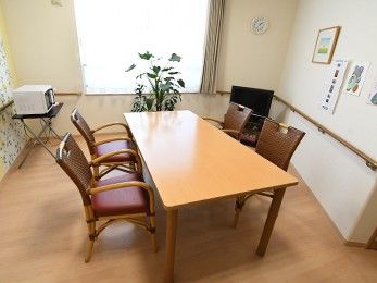 ご入居者様が集まる共有スペース