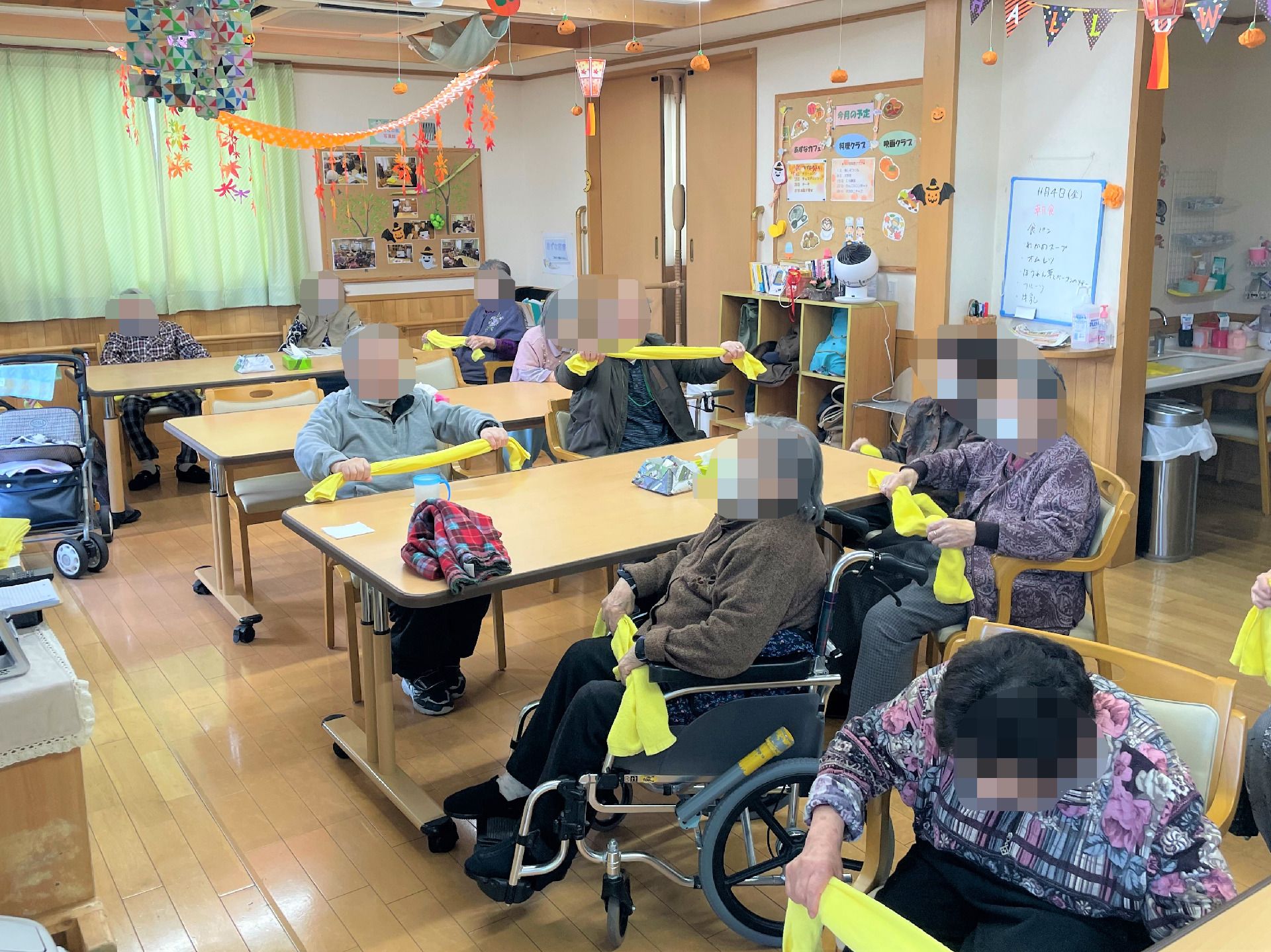 ゆとりある共有スペース