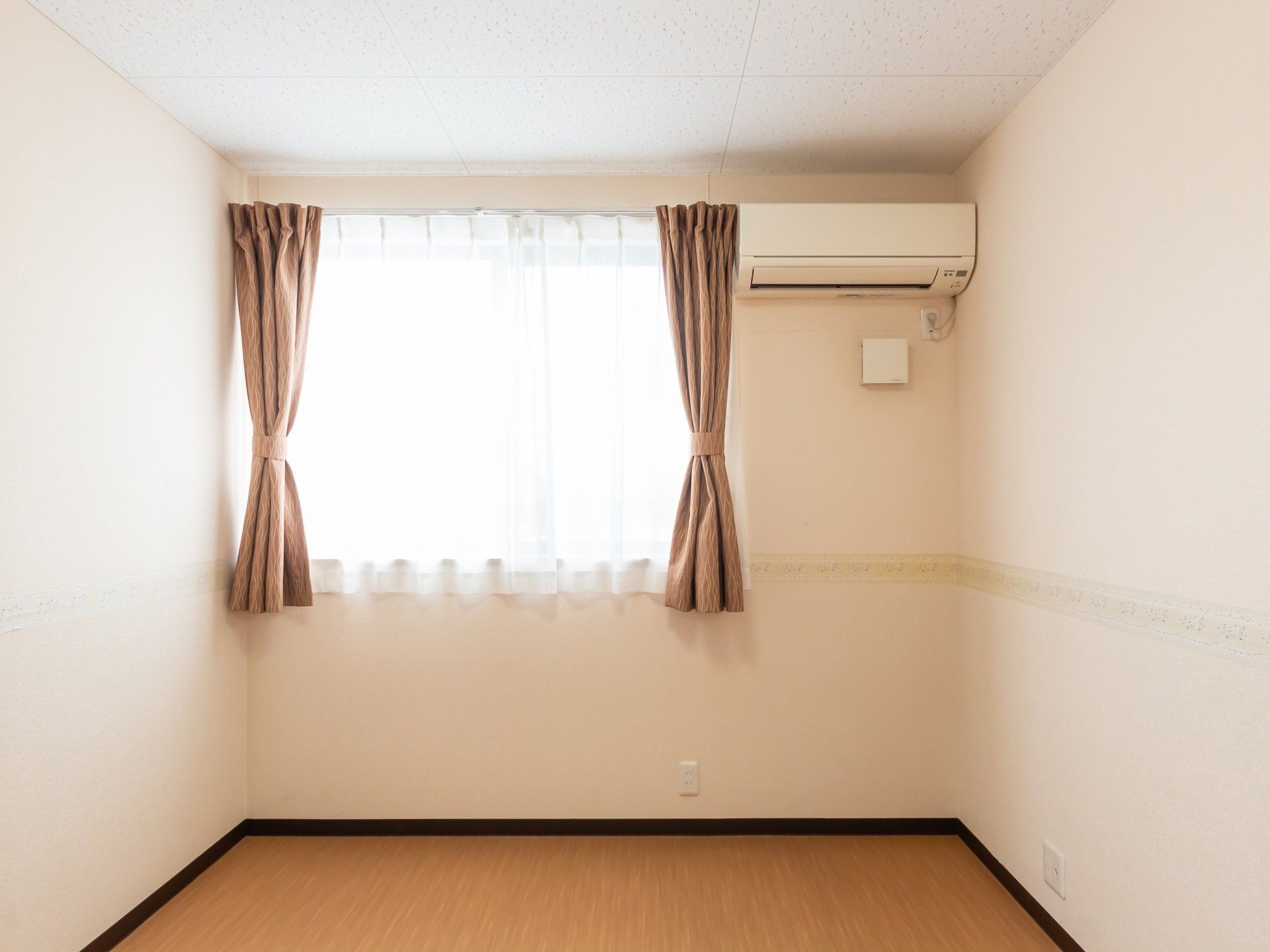 清潔な個室の一角