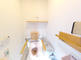 明るいトイレの室内設備