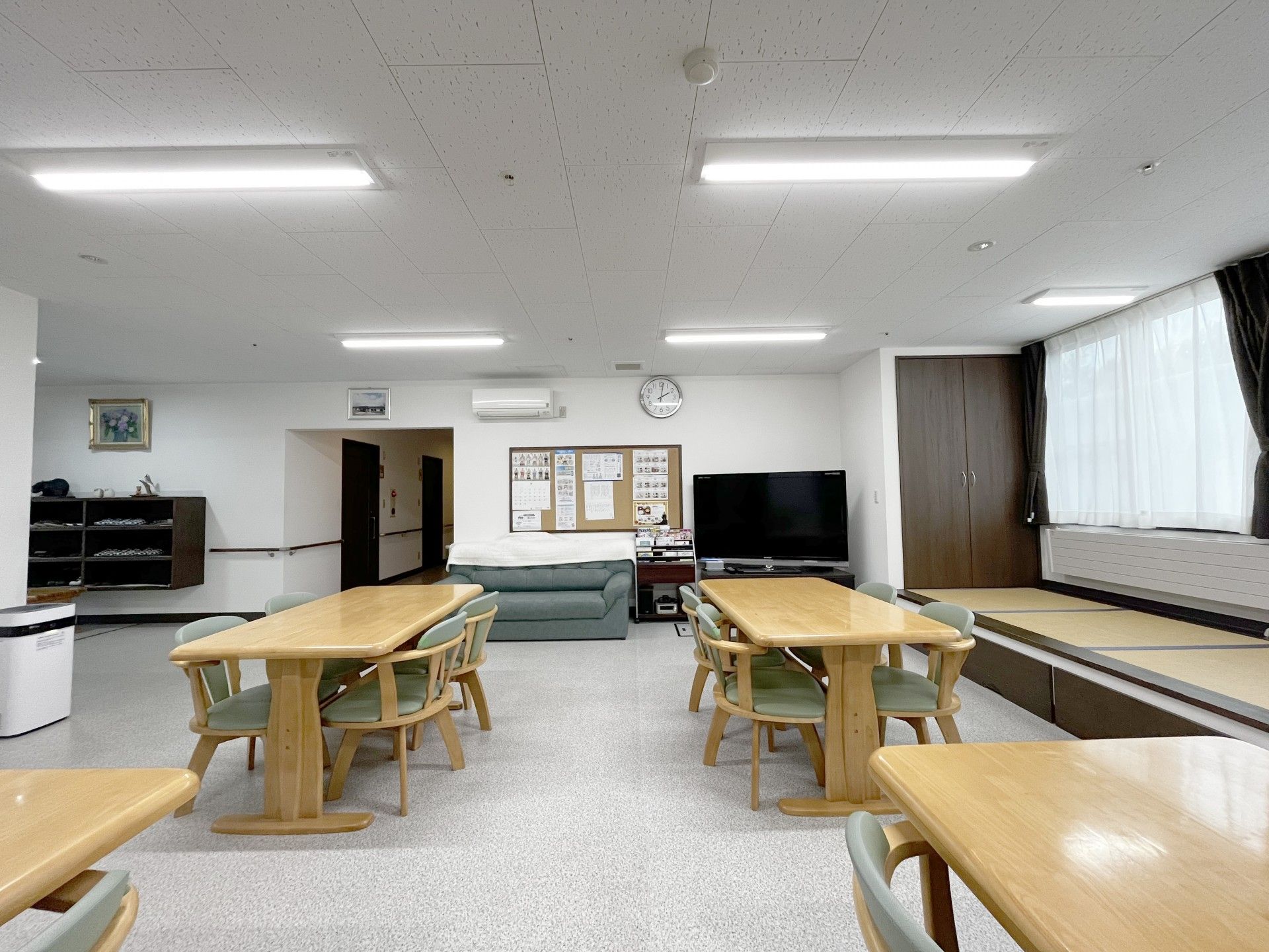 くつろぎの共有スペース