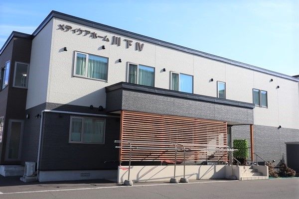 ゆったりとした新しい居宅の外観