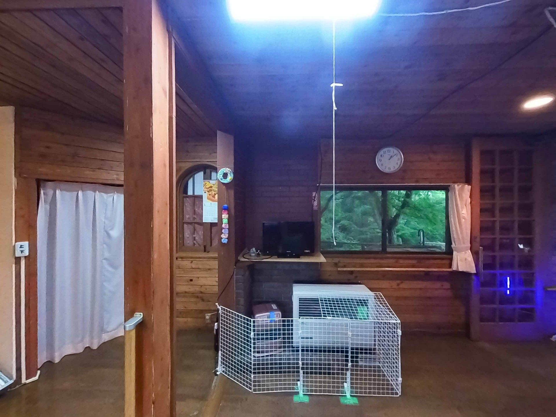 木の温もりを感じる部屋