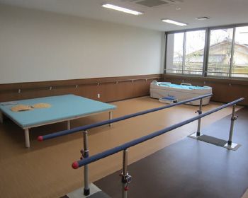 広々とした機能訓練室