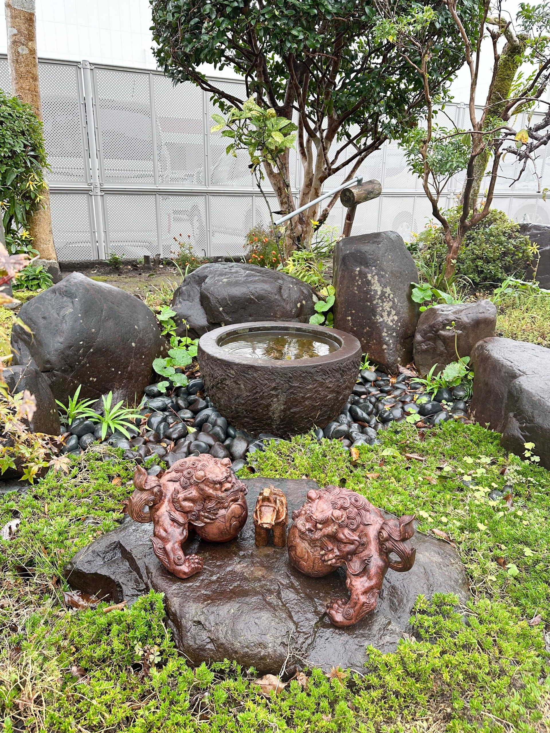 和風庭園の風景