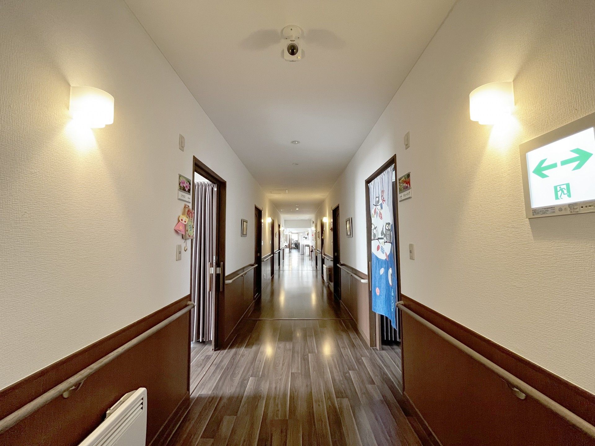 明るい廊下