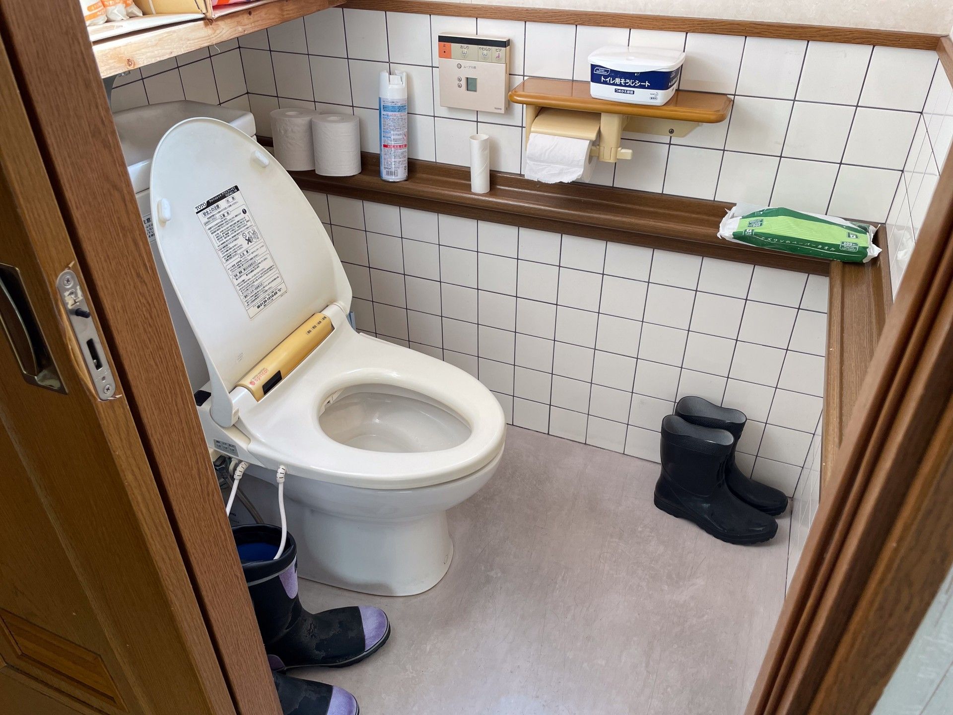 清潔なトイレ