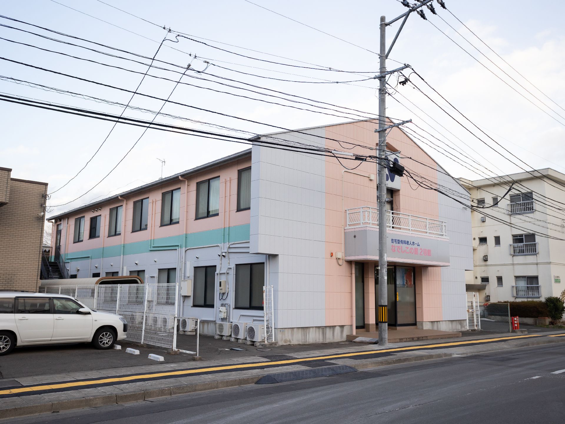 住宅型有料老人ホームの外観