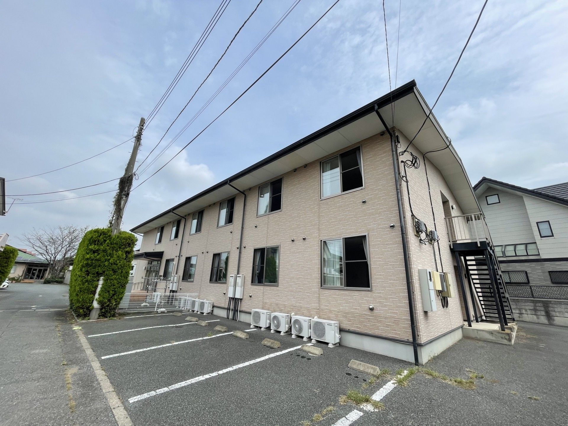 ゆとりある建物外観