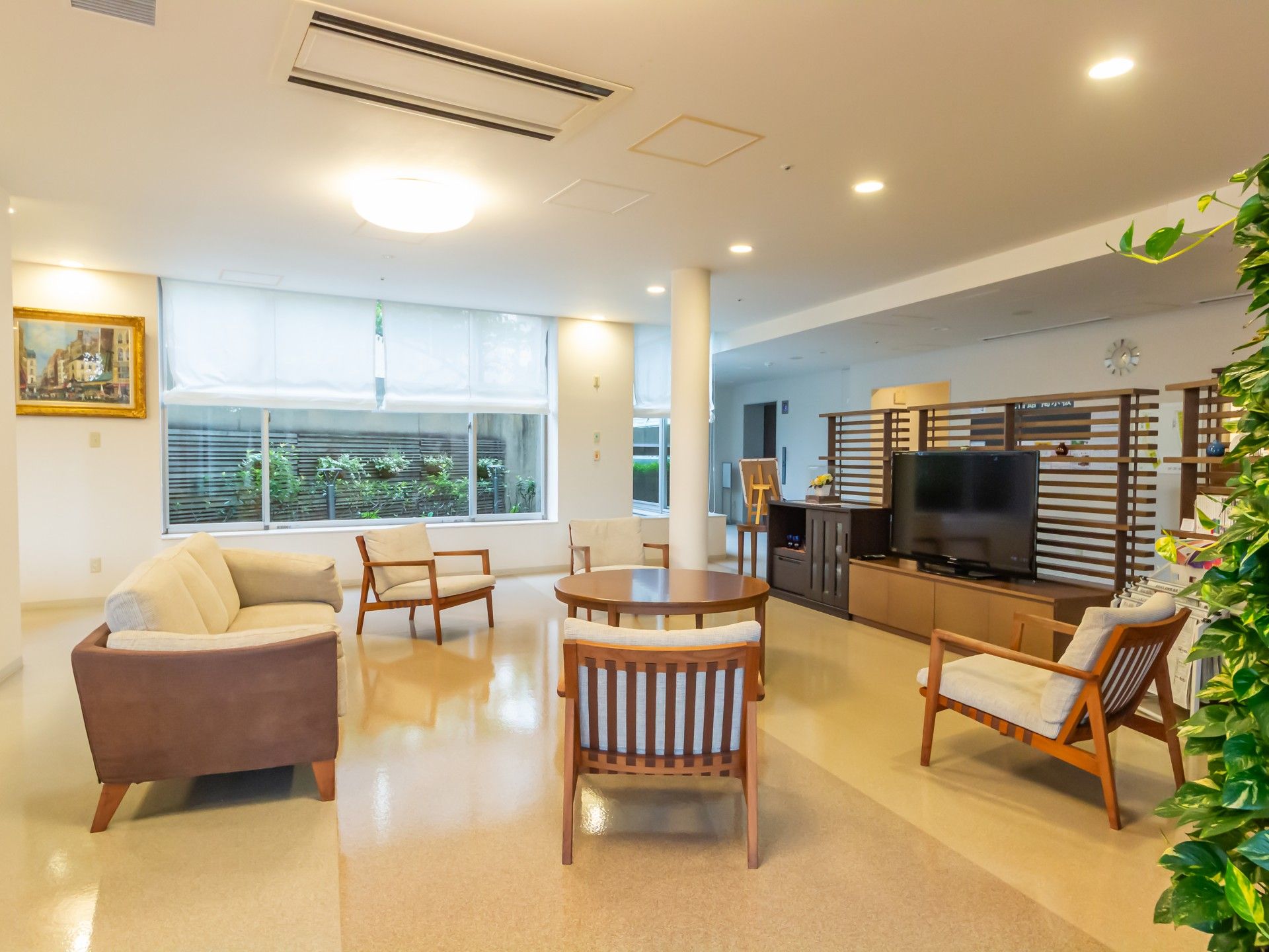 くつろぎの共有スペース