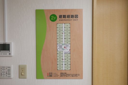 避難経路図
