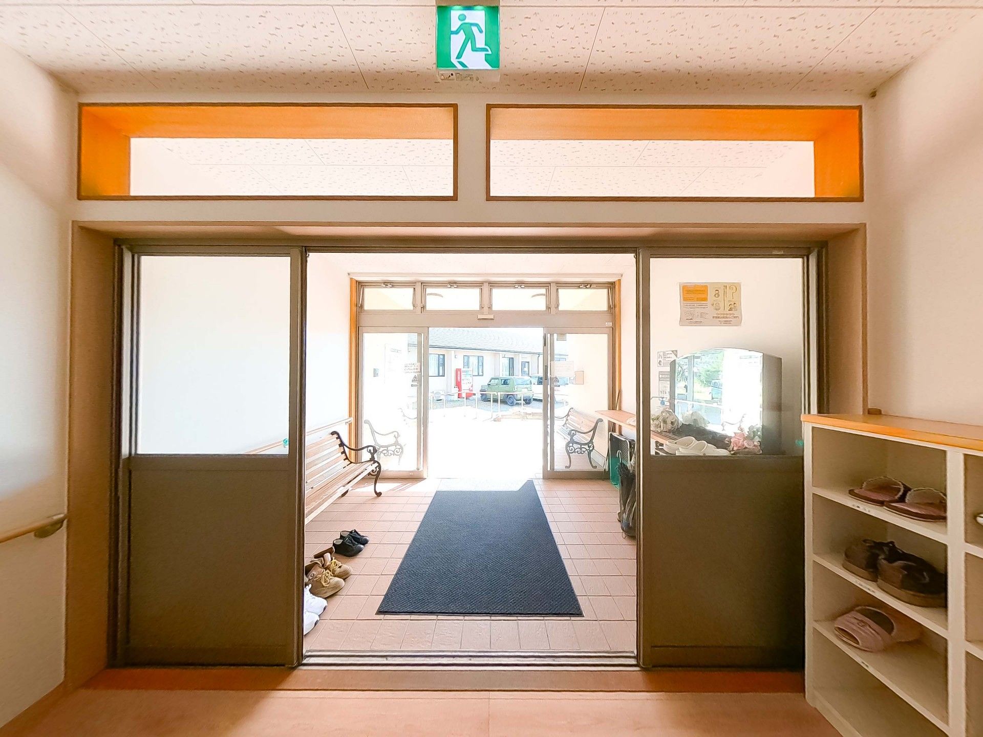 出入りしやすい玄関