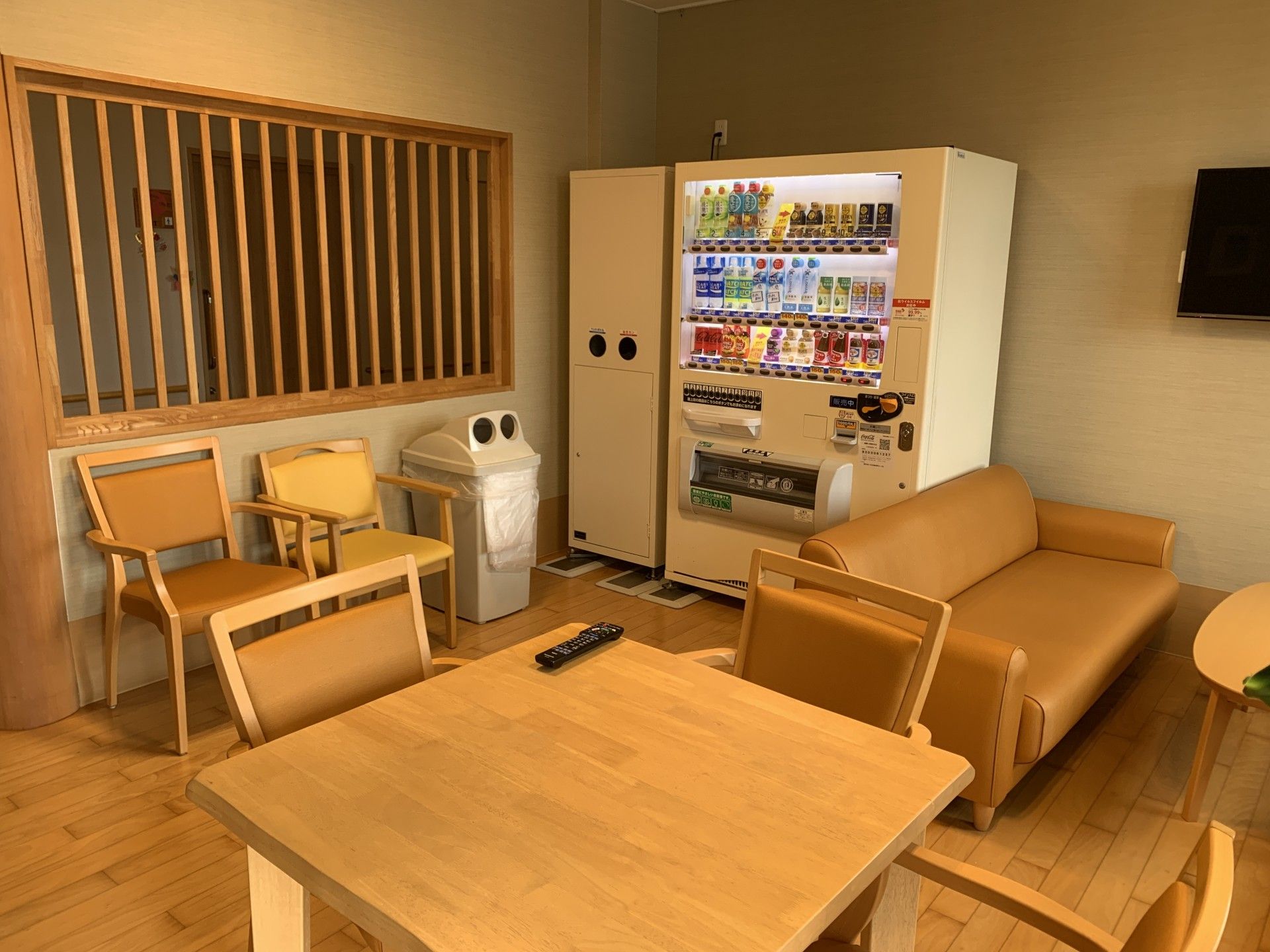 飲み物が選べるスペース