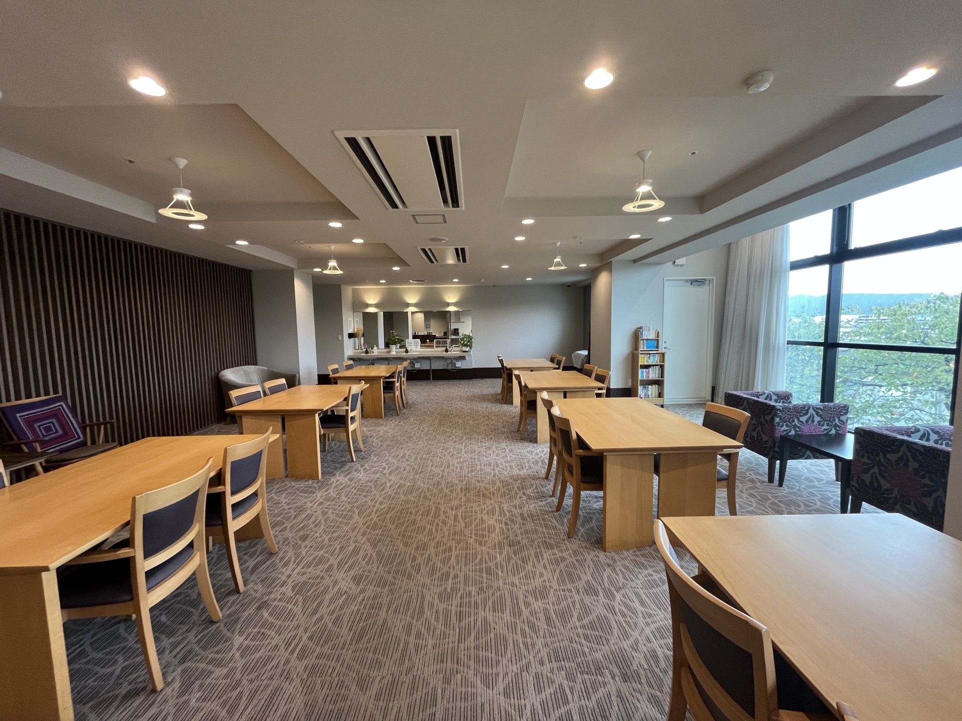 広々とした共有スペース