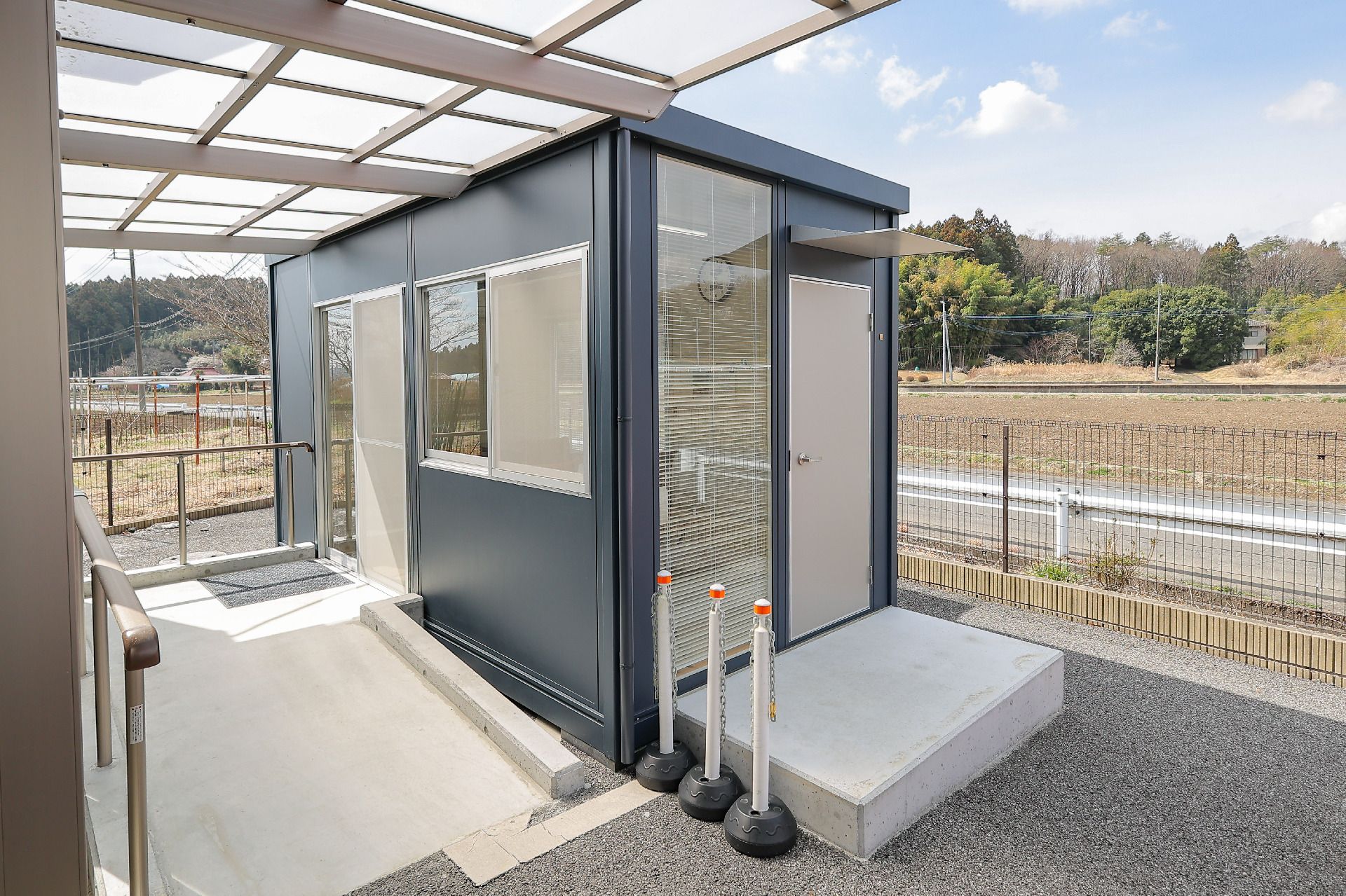 サービス付き高齢者向け住宅の屋外スペース