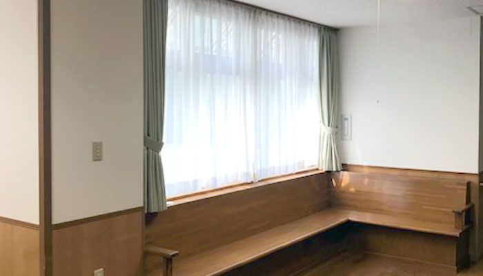 ゆったりとした休憩スペース