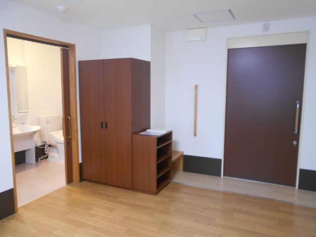 居室内に大きなクローゼット
