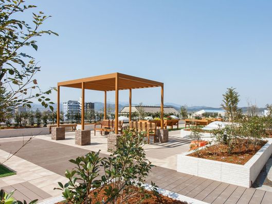 屋上庭園