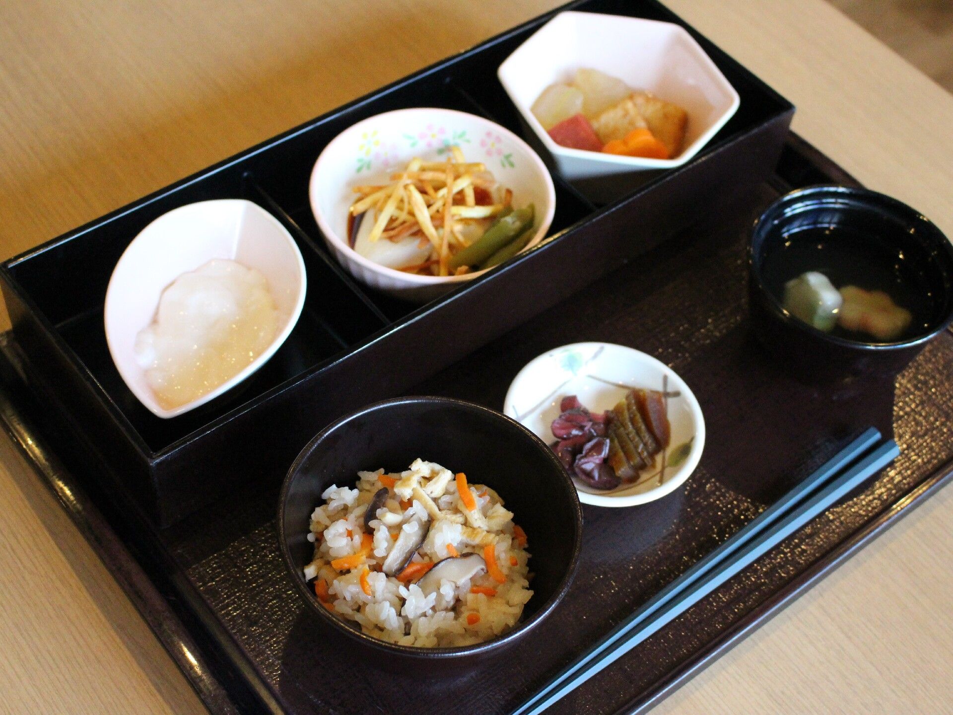 栄養バランスの取れた食事