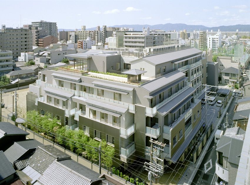 都市型の快適施設外観