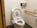 手すり付きトイレ空間