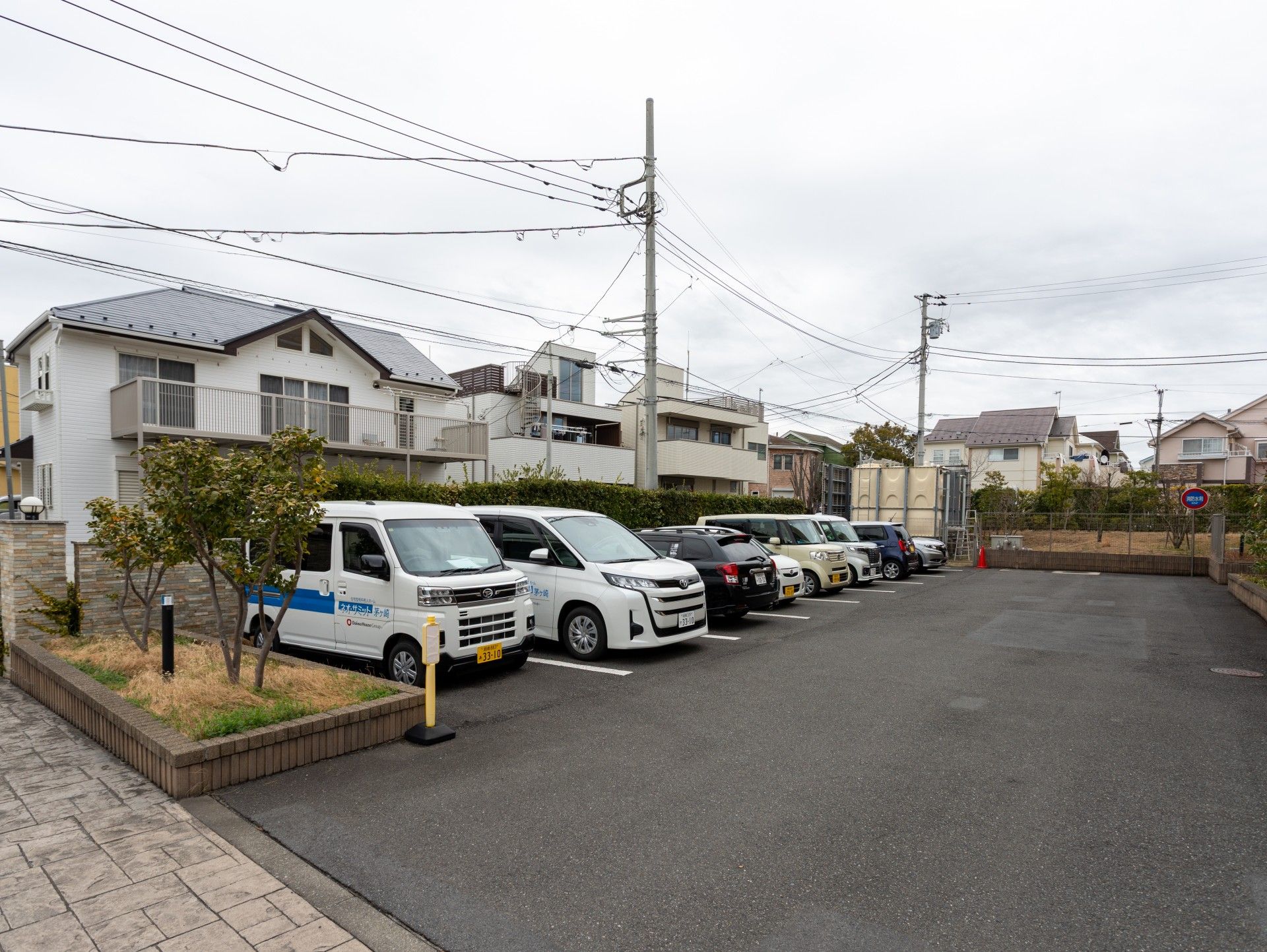 駐車場の様子