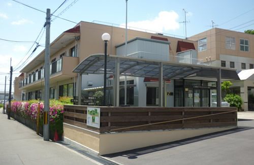 入居者向けの明るい外観