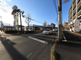都市の交差点と建物