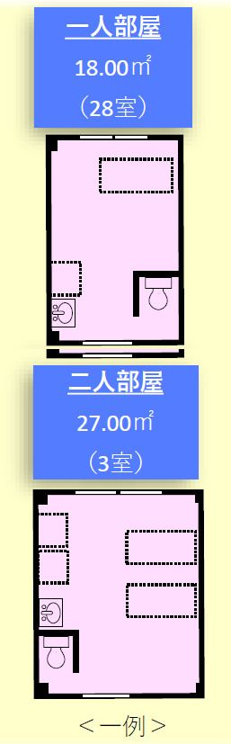 サービス付き高齢者向け住宅 佐久平高原の間取りの間取り図