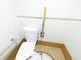 バリアフリーの明るいトイレ設備