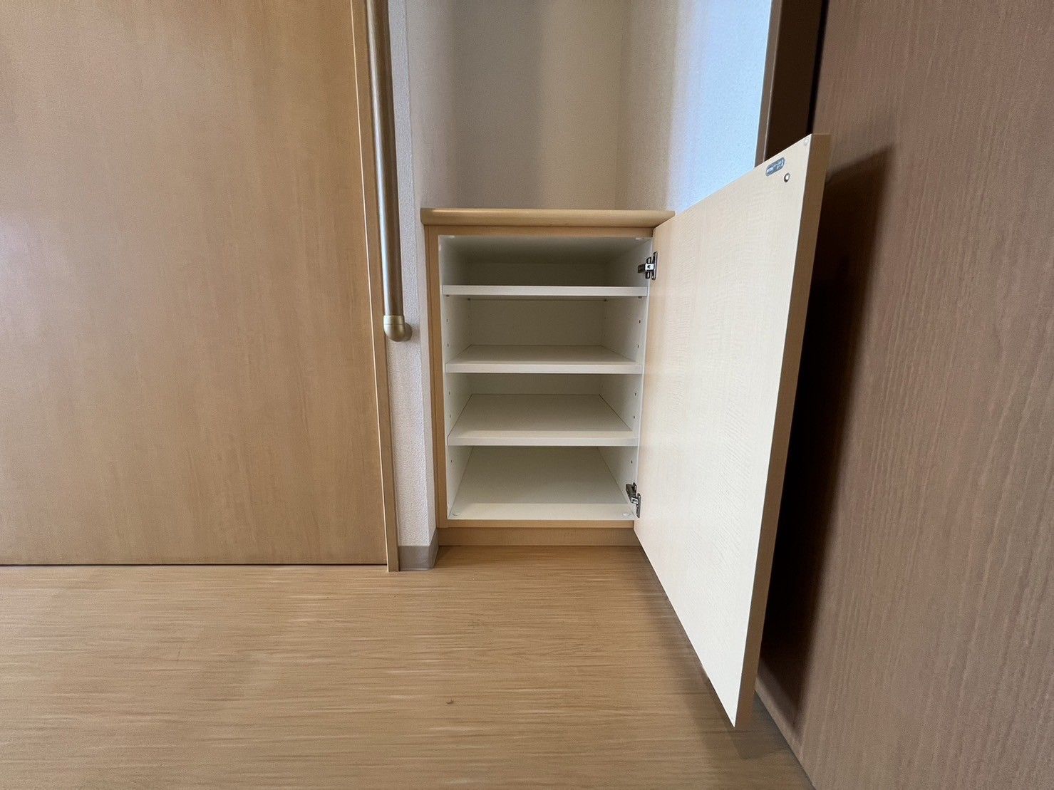 収納スペースのある部屋