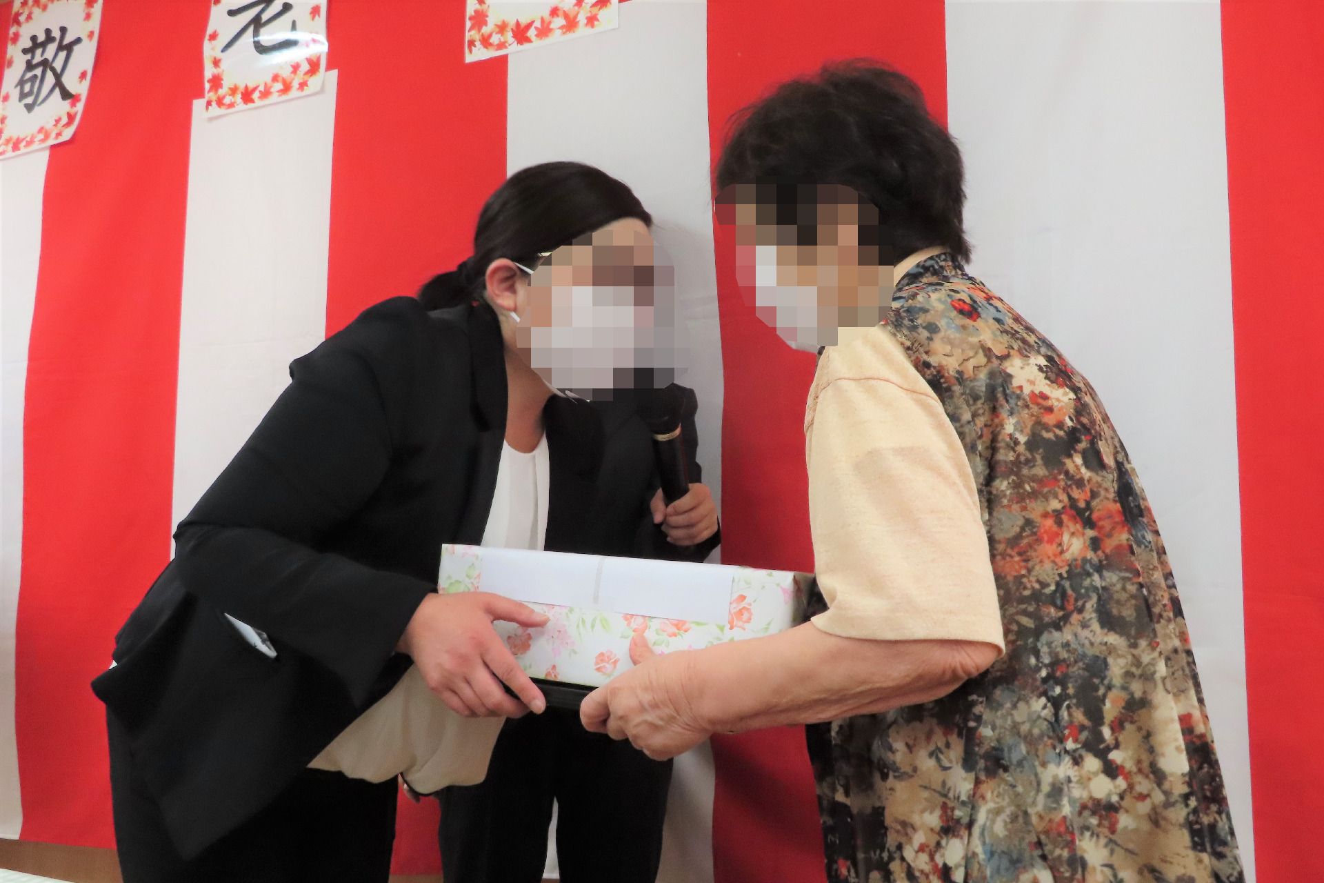 スタッフと利用者の対話